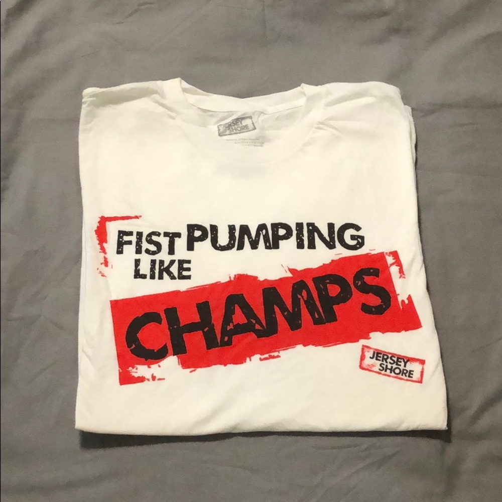Fist Pumping Like Champs